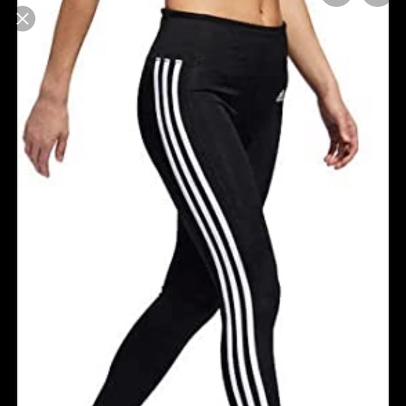 Adidas 3 stripe legging - Picture 2 of 5